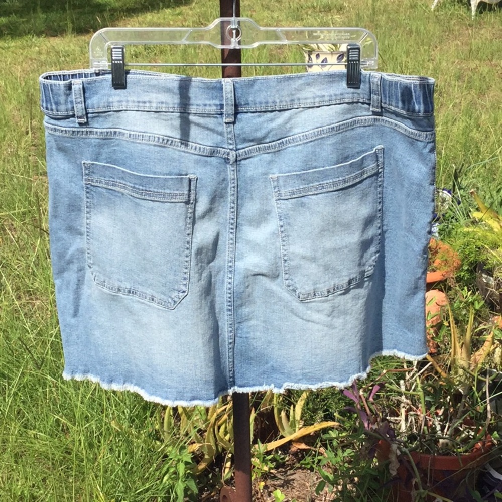 ๐ฆโ NOBO โ Size XXX Lg So Fun To Wear Denim Skirt Wardrobe Must Have ๐ฆ - Picture 5 of 10